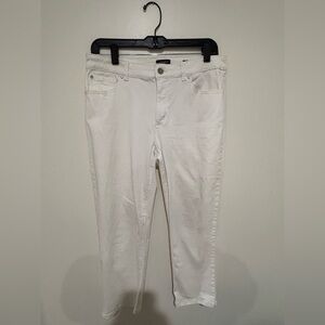 Jones New York Women's White Skinny Jeans size 8